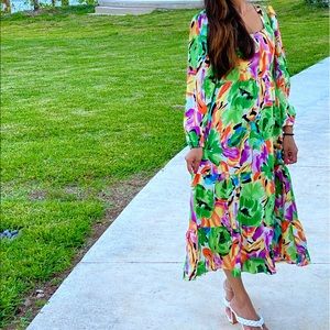 Tropical Midaxi dress